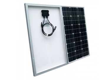 Weißer Rahmen-Monosolarmodul/tragbare Sonnenkollektoren laden für Straßenlaterne-Blinker auf
