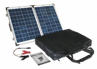 Blaue faltende Sonnenkollektoren, 120 Watt-tragbarer Sonnenkollektor-leistungsfähiger Sonnenlicht-Absorber