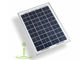 Einfach installieren Sie 10 w-Sonnenkollektor-Solarzellen-ästhetischen Auftritt und schroffen Entwurf