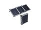 Tragbare faltende Sonnenkollektoren/kristallener Sonnenkollektor-vorinstallierter Kontrolleur