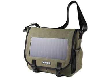 Polyester materielles angetriebenes ausgegebenes tragbares Solarladegerät Bookbag USB für Handy