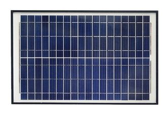 Blauer 12V Sonnenkollektor, polykristalliner Silikon-Sonnenkollektor mit Krokodilklemme