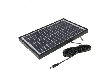 5 Watt-Sonnenkollektor-Solarzellen-Schwarz-Metallrahmen-hohe Modul-Umwandlungs-Leistungsfähigkeit