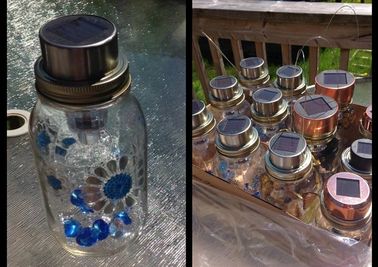 kaufen Miniepoxidharz-runder Sonnenkollektor, der für Plastikhelle Solardeckel auflädt online manufacture