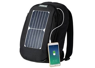 kaufen Tragbarer schneller aufladender wandernder Solarrucksack mit entfernbaren Sonnenkollektoren online manufacture