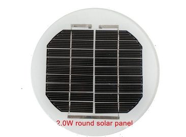 kaufen Schwarzes 2 Watt-runder Sonnenkollektor kein Rahmen-Ladegerät für Miniampel online manufacture
