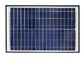 Blauer 12V Sonnenkollektor, polykristalliner Silikon-Sonnenkollektor mit Krokodilklemme