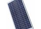 20 Sonnenkollektor-Polysolarmodul W 30 W 12V, das für Straßenlaterneauflädt