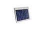 10 Watt-Sonnenkollektor-Solarzellen-Aluminiumrahmen, der für kampierendes Solarlicht auflädt
