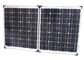 Einfache Operations-faltbarer Sonnenkollektor 100w für Notausgangsstromversorgung