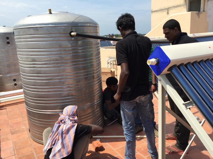 Nicht Druck-Cer-UL-Sonnenkollektor-Warmwasserbereitungs-Heizsystem 3