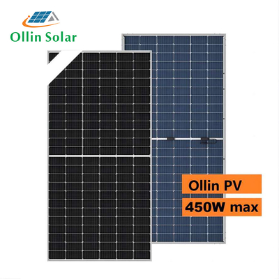 Halbzellen-monokristalline Sonnenkollektor PV-Modul-Solarenergie-Platte 440W 450W 455W