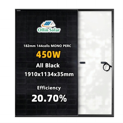 Sonnenkollektor-Halbzellen-Sonnenkollektor Kit For Homes 445W 450W 455W 460W Mono