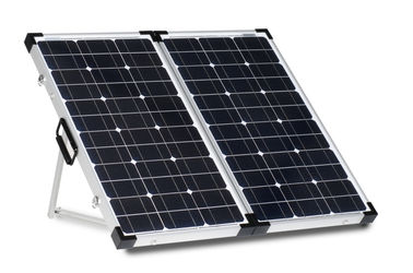 Weißes Blatt 80 Watt-Sonnenkollektor-Verschluss und Griff anodisierter Aluminiumlegierungs-Rahmen