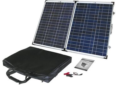 anodisierten tragbare faltende PolySonnenkollektoren 60W Aluminiumlegierungs-Rahmen